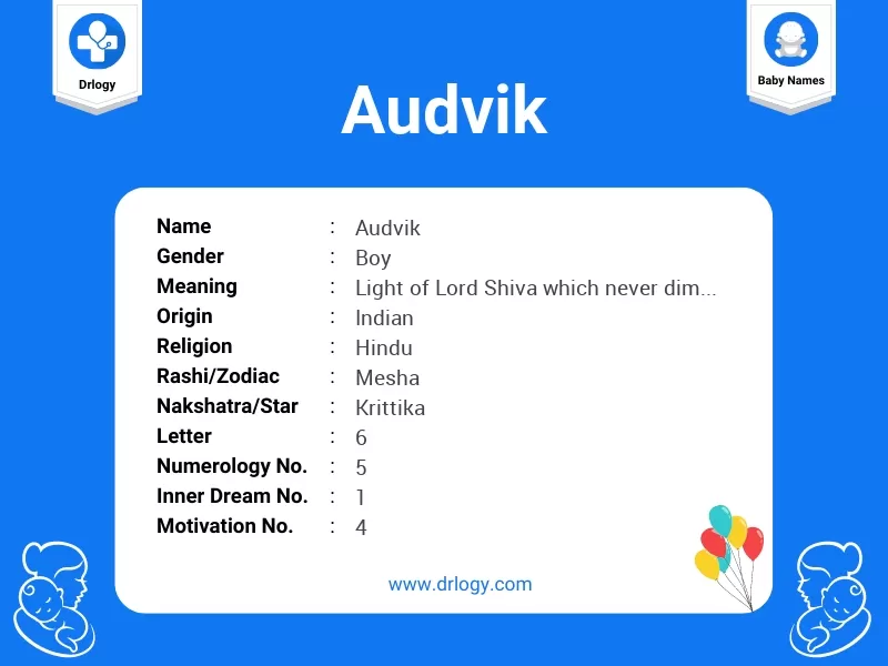Audvik Name Meaning
