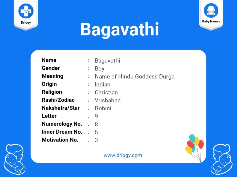 Bagavathi Name Meaning