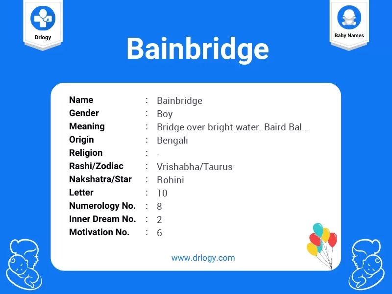 Bainbridge Name Meaning