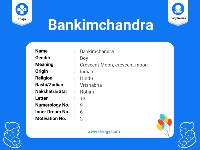 Bankimchandra Name Meaning