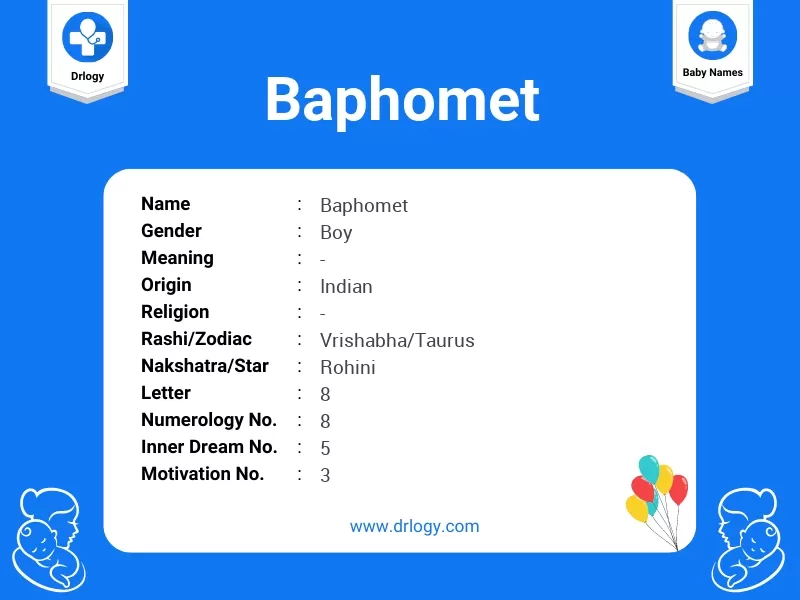 Baphomet Name Meaning