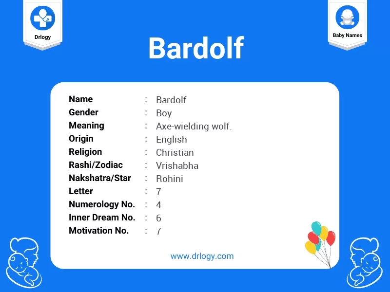 Bardolf Name Meaning
