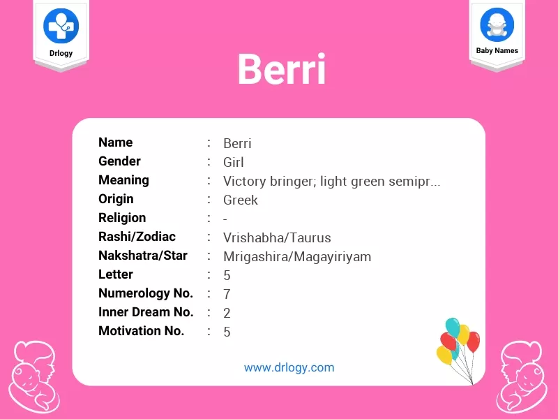 Berri Name Meaning
