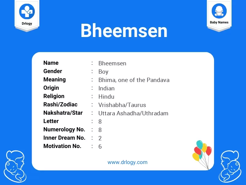 Bheemsen Name Meaning