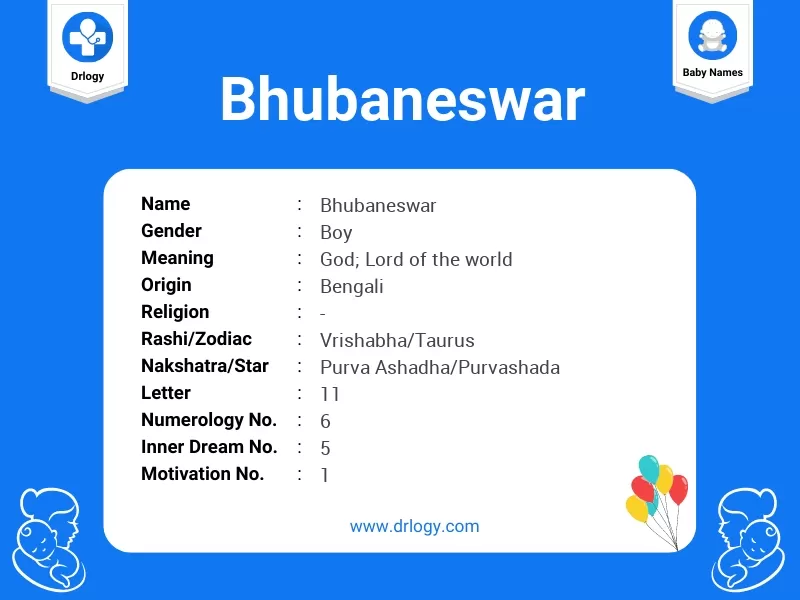 Bhubaneswar Name Meaning