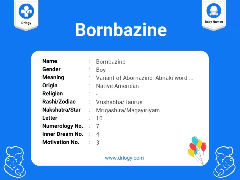 Bornbazine Name Meaning