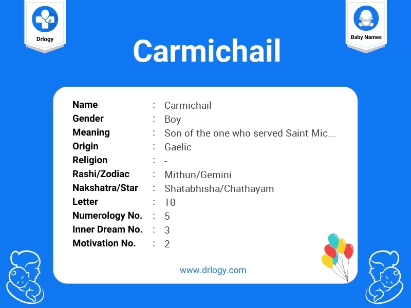 Carmichail Name Meaning
