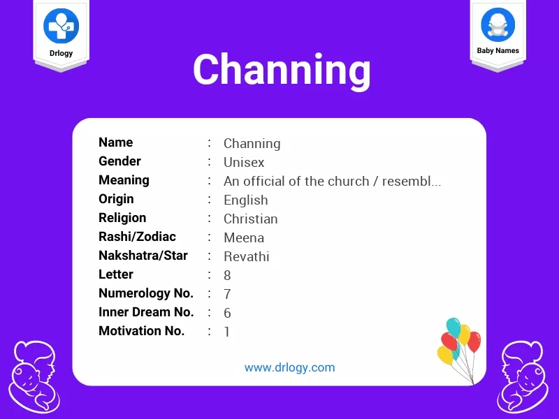 Channing Name Meaning
