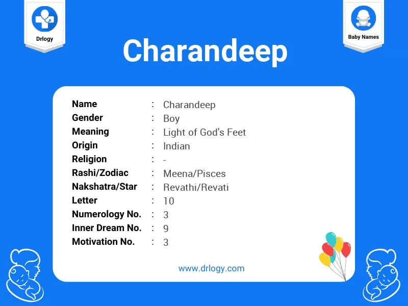 Charandeep Name Meaning