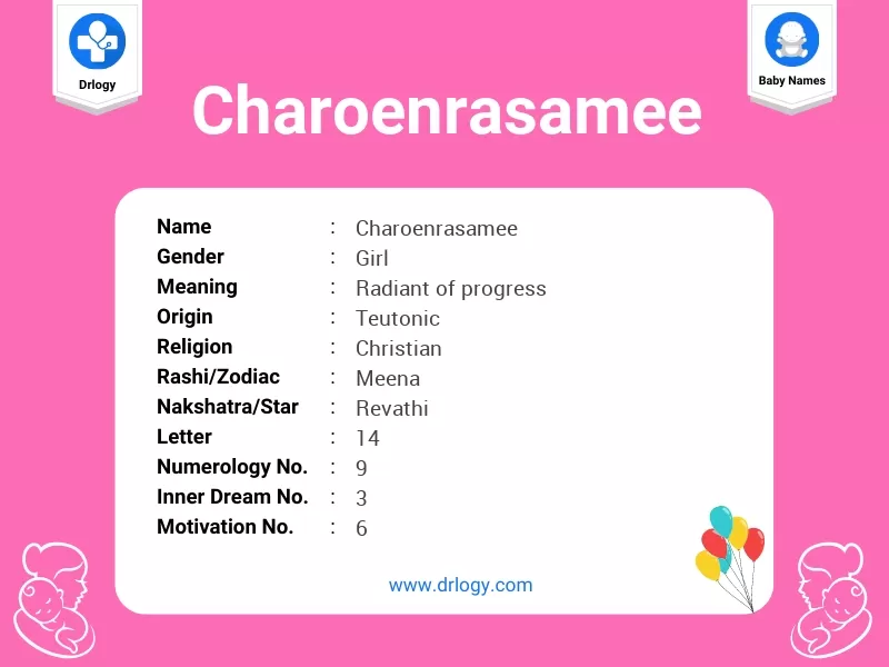 Charoenrasamee Name Meaning