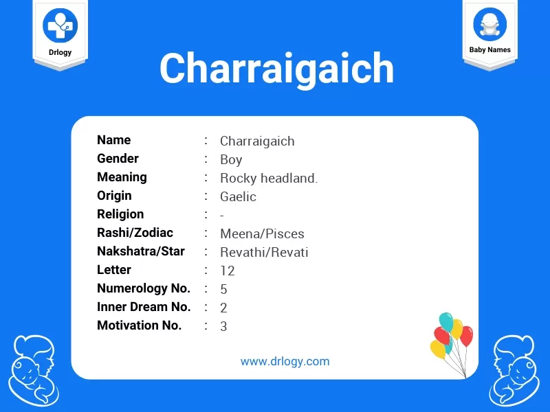 Charraigaich Name Meaning