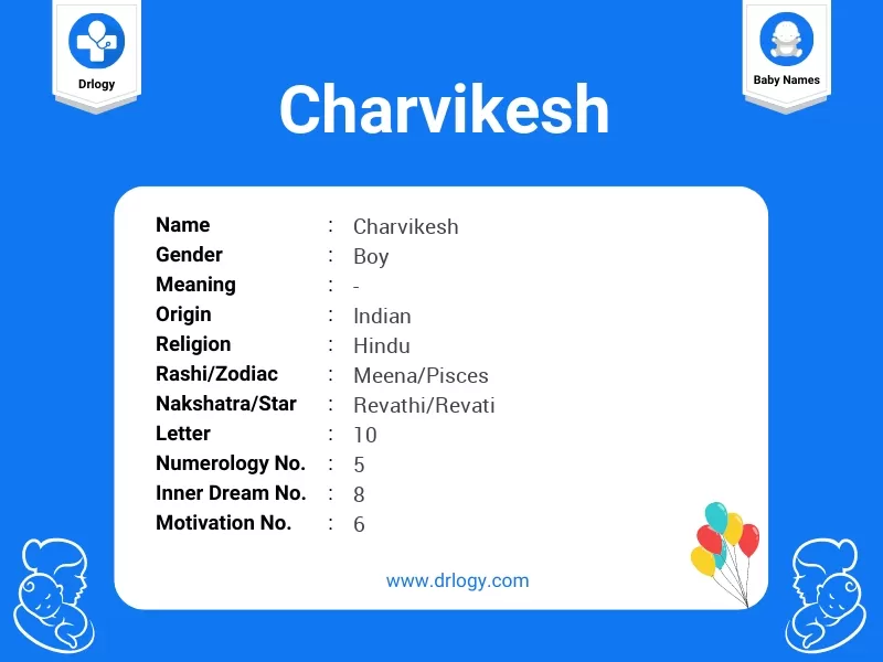 Charvikesh Name Meaning
