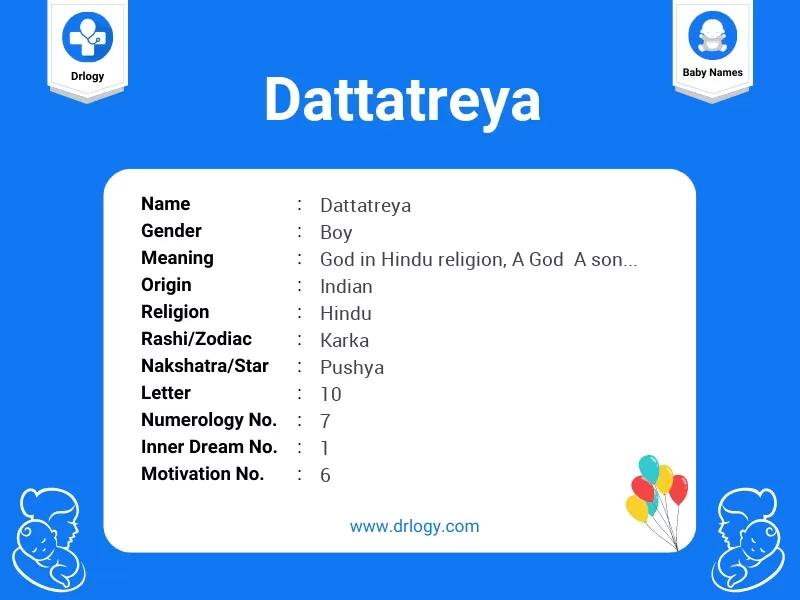 Dattatreya Name Meaning
