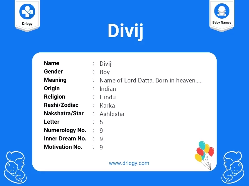 Divij Name Meaning