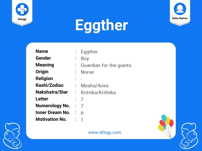 Eggther Name Meaning