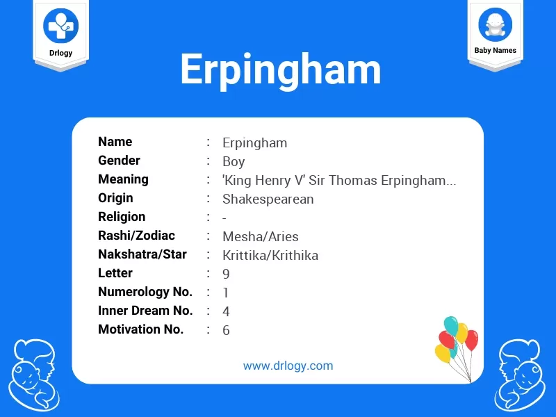Erpingham Name Meaning
