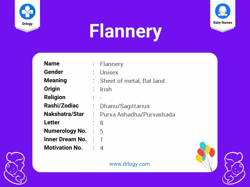 Flannery Name Meaning