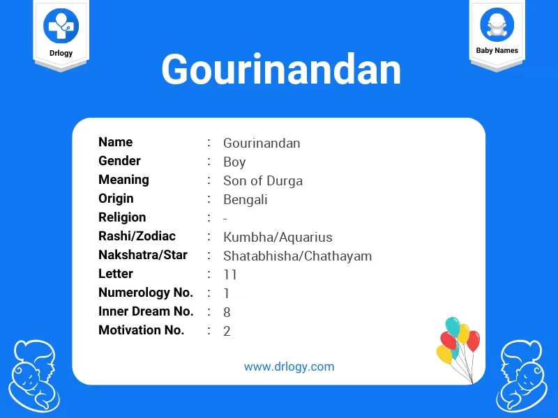 Gourinandan Name Meaning