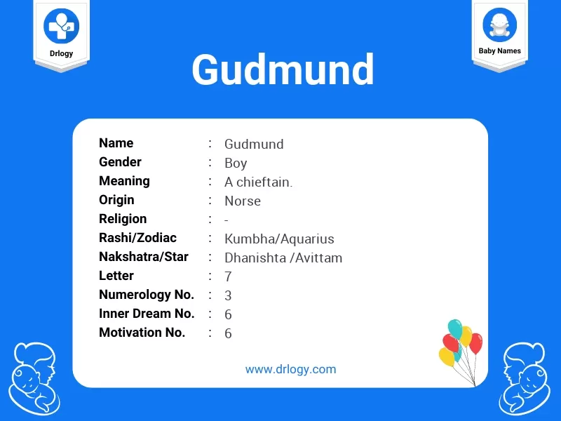 Gudmund Name Meaning