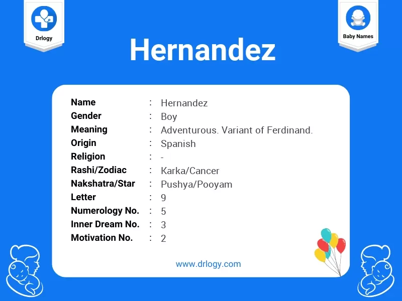 Hernandez Name Meaning
