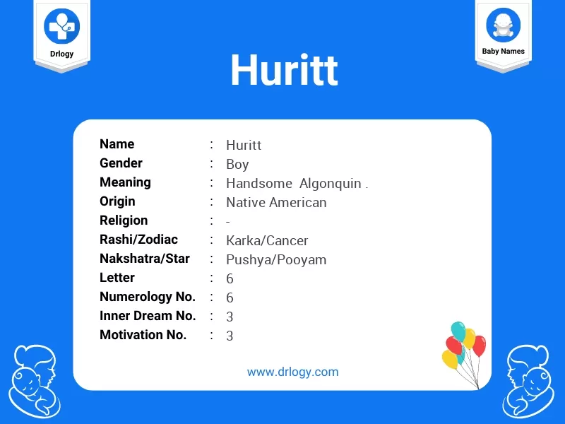 Huritt Name Meaning