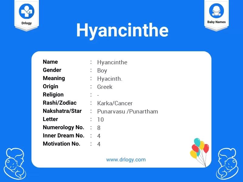 Hyancinthe Name Meaning