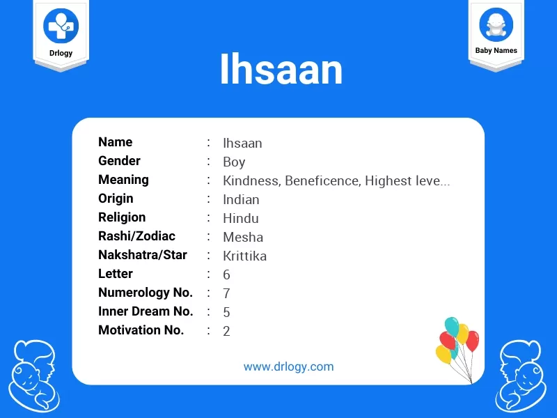 Ihsaan Name Meaning