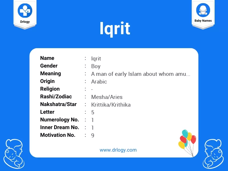 Iqrit Name Meaning