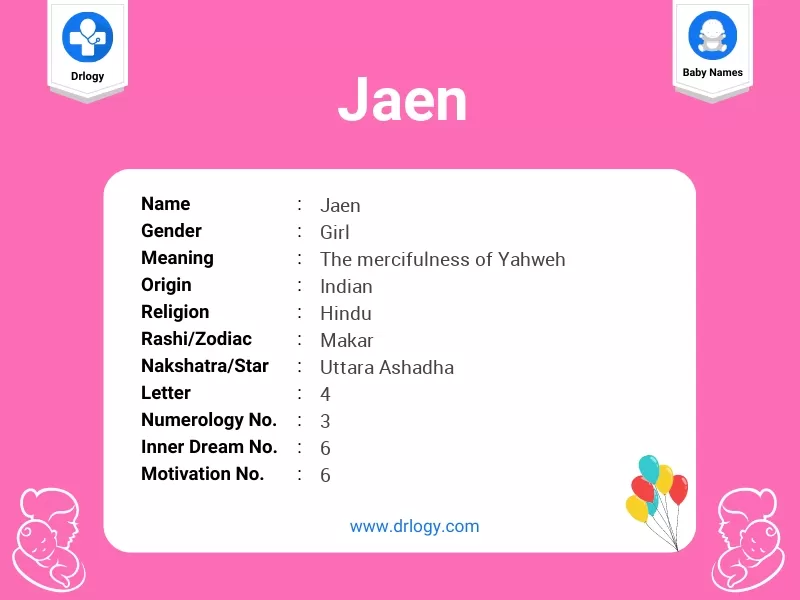 Jaen Name Meaning