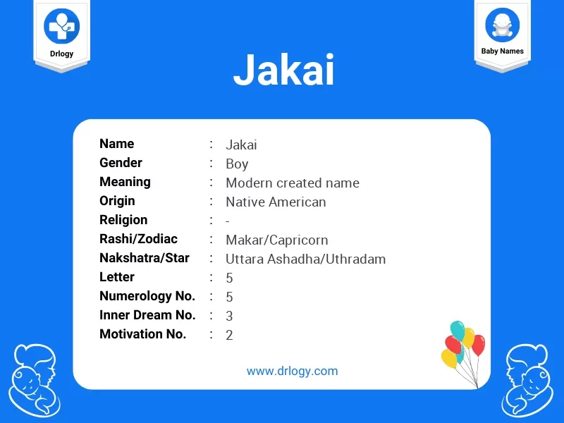 Jakai Name Meaning