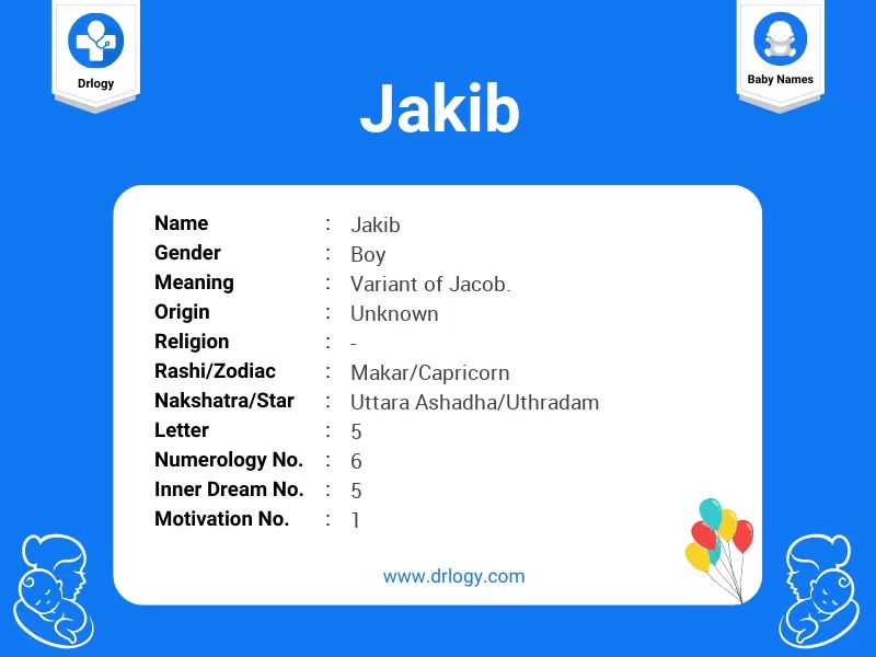 Jakib Name Meaning