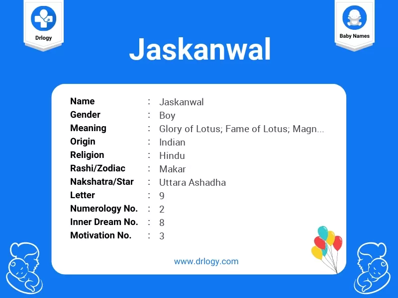 Jaskanwal Name Meaning