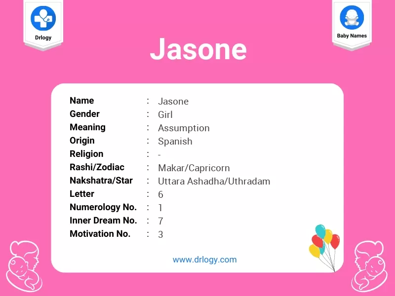 Jasone Name Meaning
