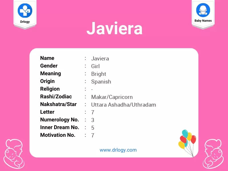 Javiera Name Meaning