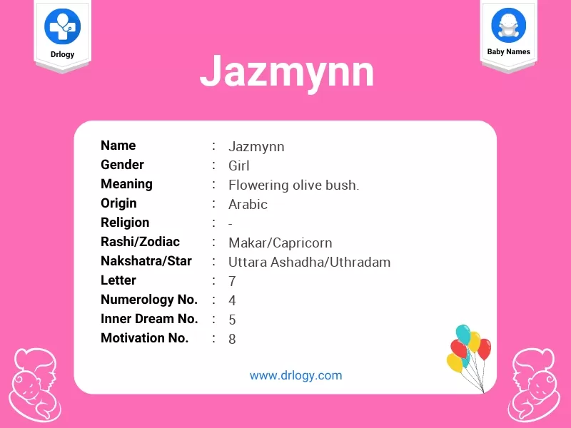 Jazmynn Name Meaning