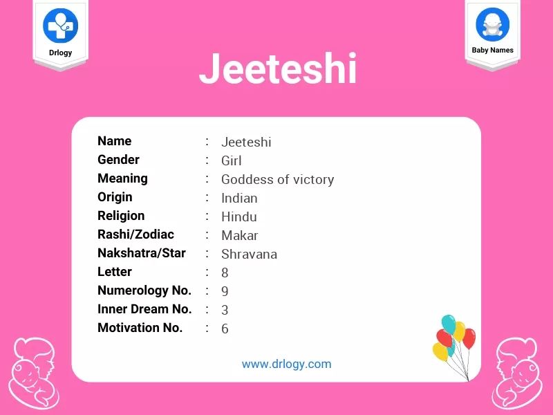 Jeeteshi Name Meaning