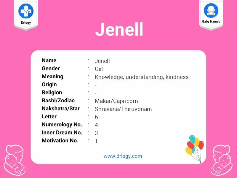 Jenell Name Meaning