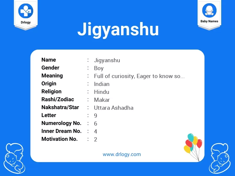Jigyanshu Name Meaning