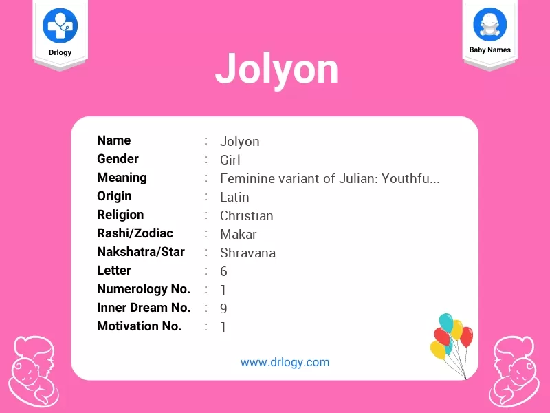 Jolyon Name Meaning