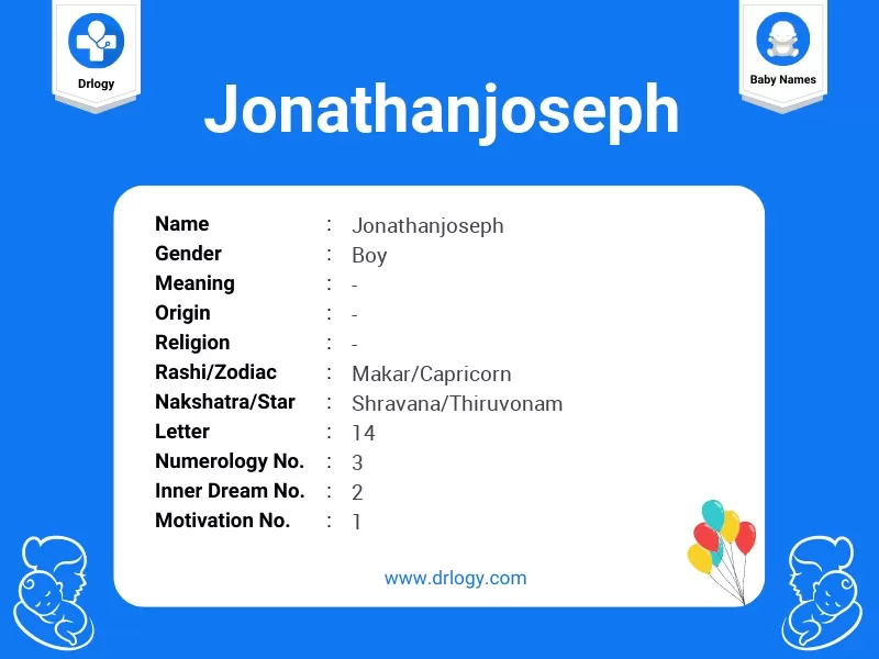 Jonathanjoseph Name Meaning