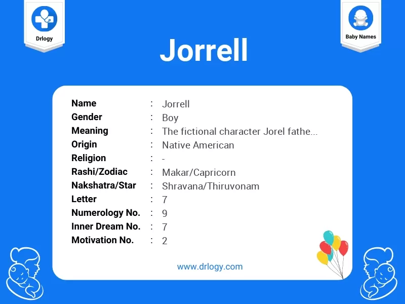 Jorrell Name Meaning