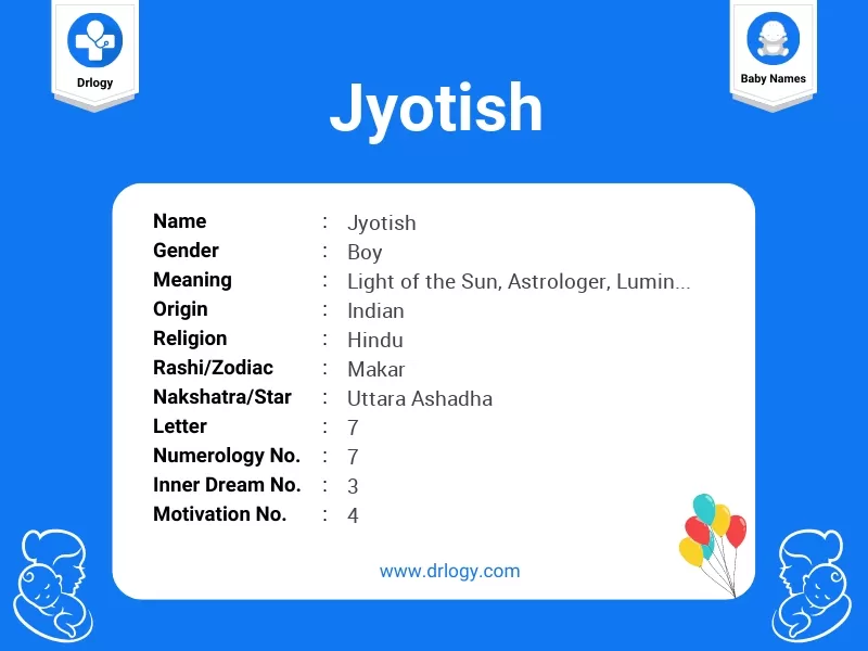 Jyotish Name Meaning