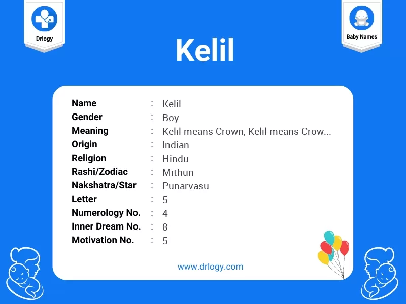 Kelil Name Meaning