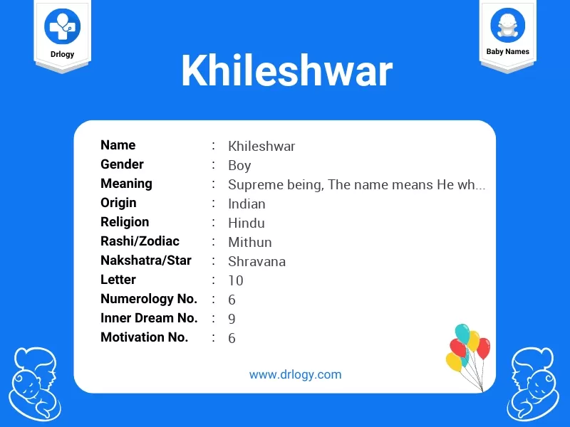 Khileshwar Name Meaning