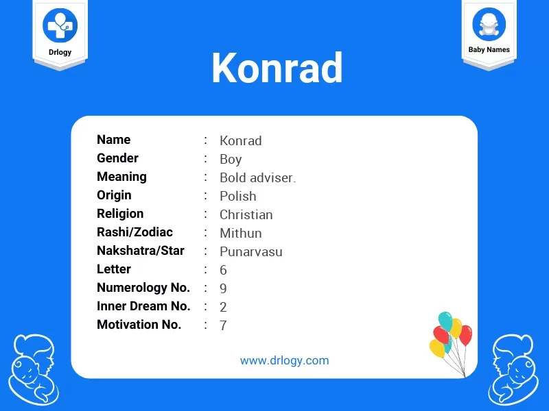Konrad Name Meaning