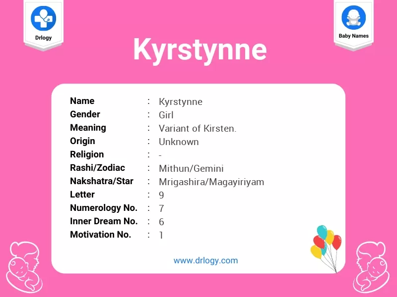 Kyrstynne Name Meaning