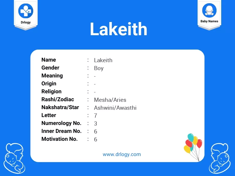 Lakeith Name Meaning