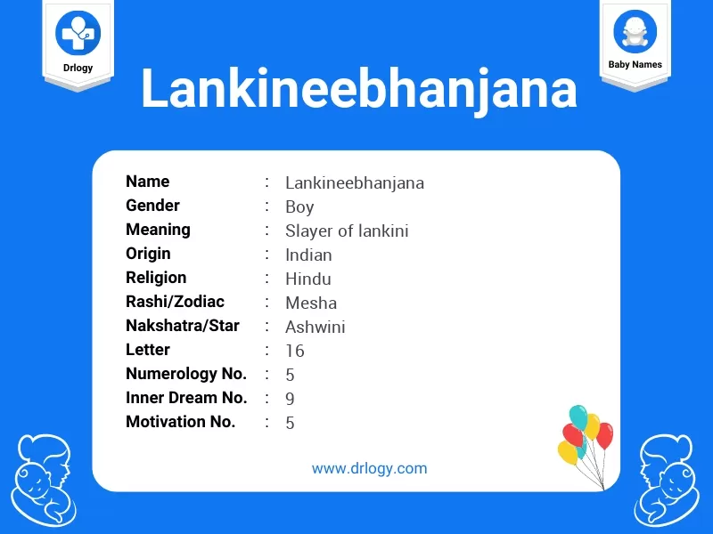 Lankineebhanjana Name Meaning