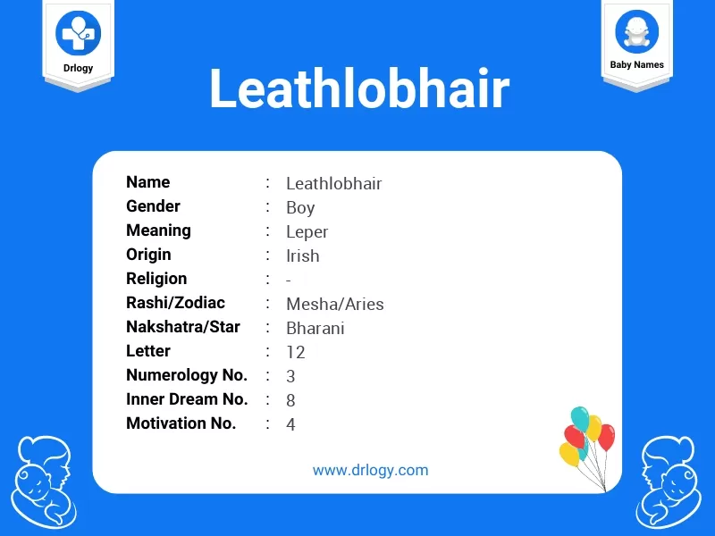 Leathlobhair Name Meaning