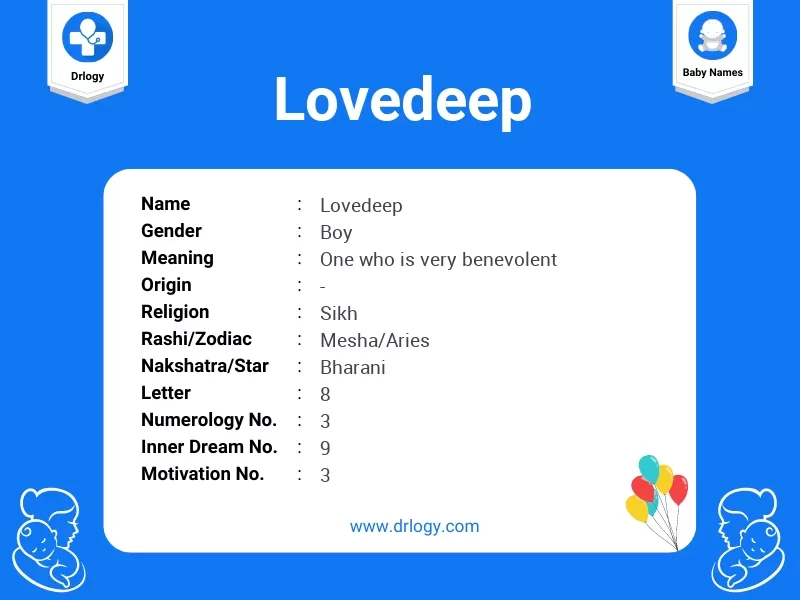 Lovedeep Name Meaning
